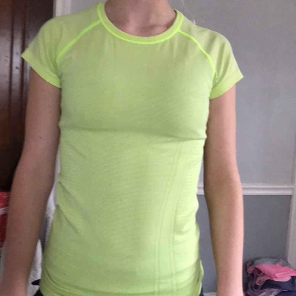 ivivva yellow fitted shirt